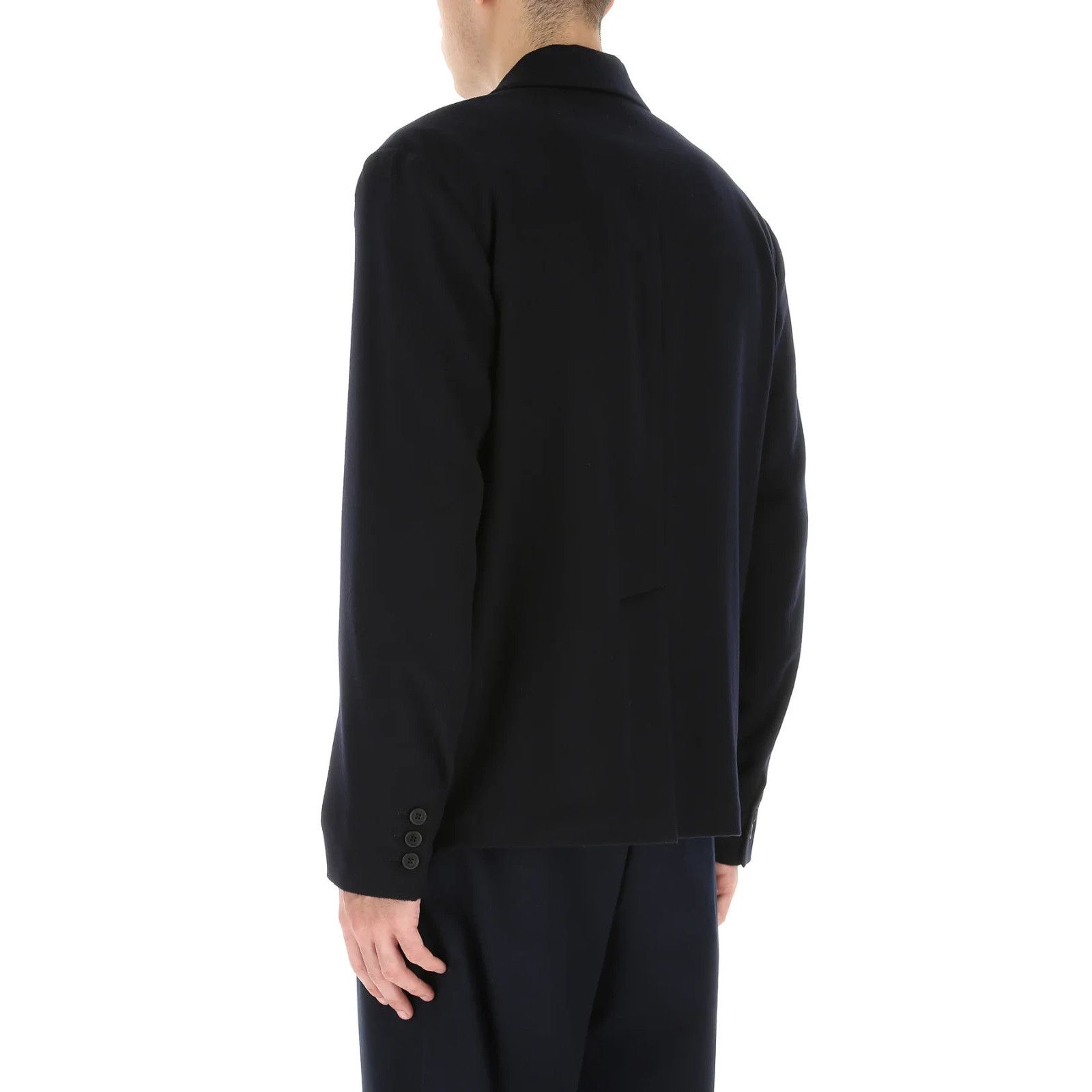 Prada PRADA Midnight Blue Cashmere Blazer Jacket New & Authentic ( Size US L / EU 52-54 / 3 - 4 Thumbnail