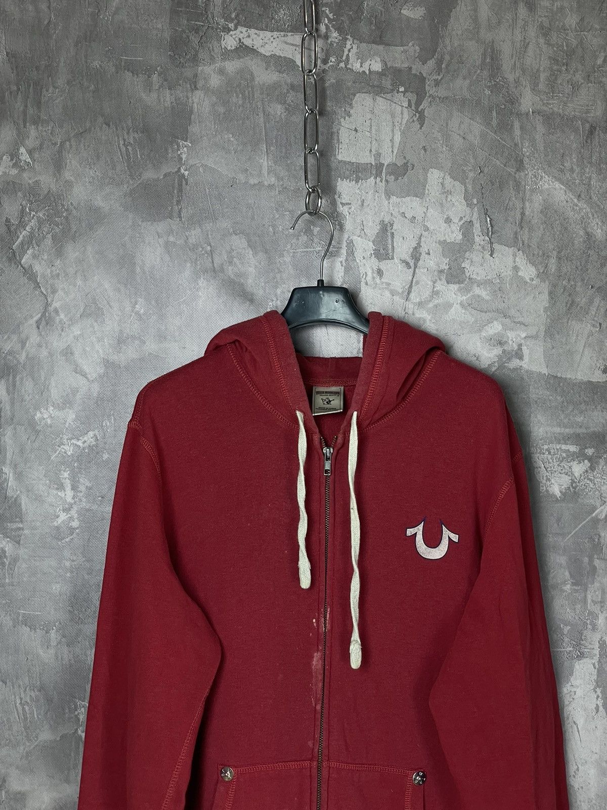 True Religion True Religion Big Buddha Logo Zip Up Hoodie y2k Drip Size US L / EU 52-54 / 3 - 11 Thumbnail