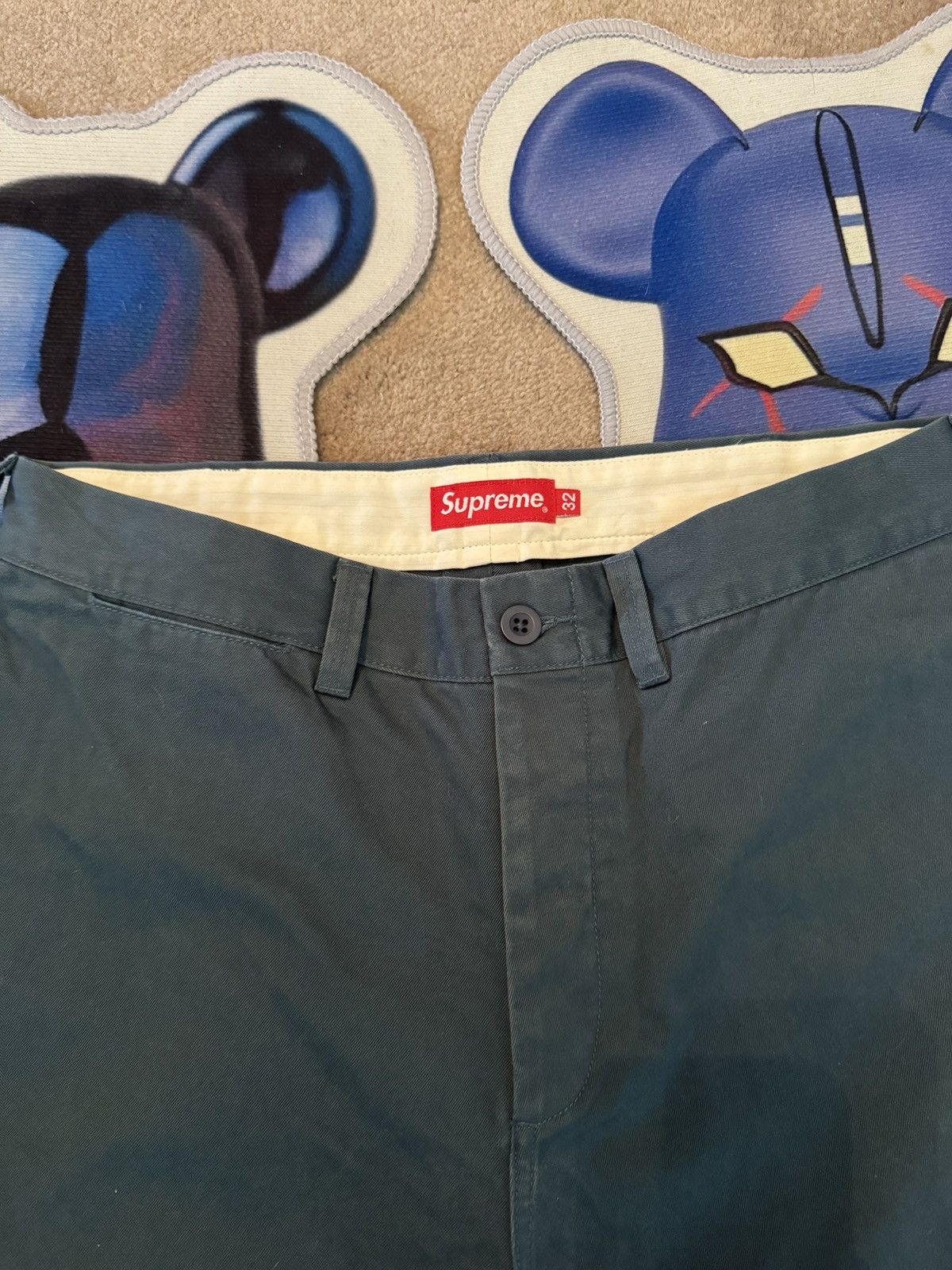 Supreme Supreme Chino Pants Slate- Size 32 Size US 32 / EU 48 - 5 Thumbnail