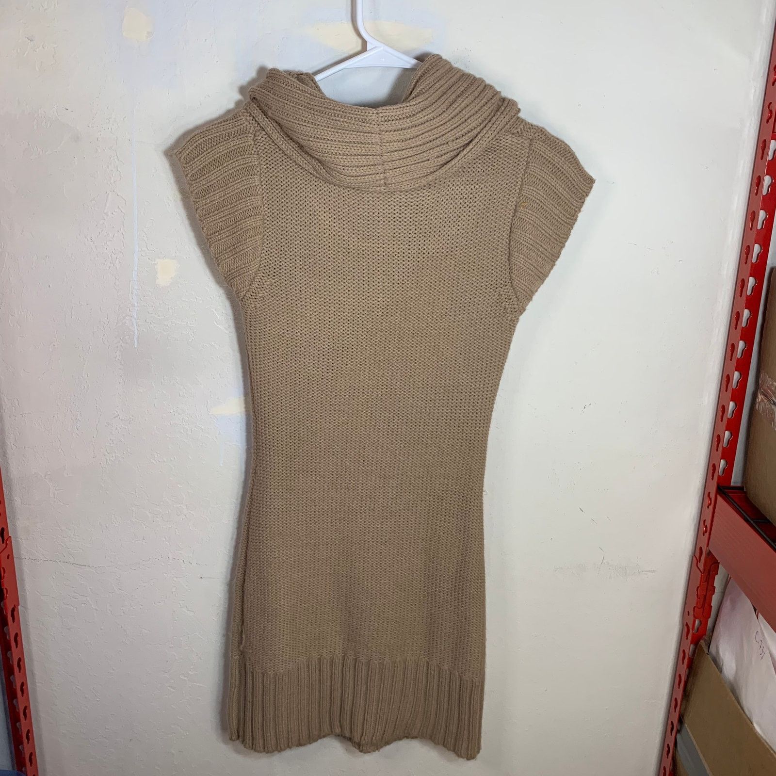 Other Women's Long Sweater, High Collar Knit/ Winter Dress Size S Size S / US 4 / IT 40 - 2 Thumbnail