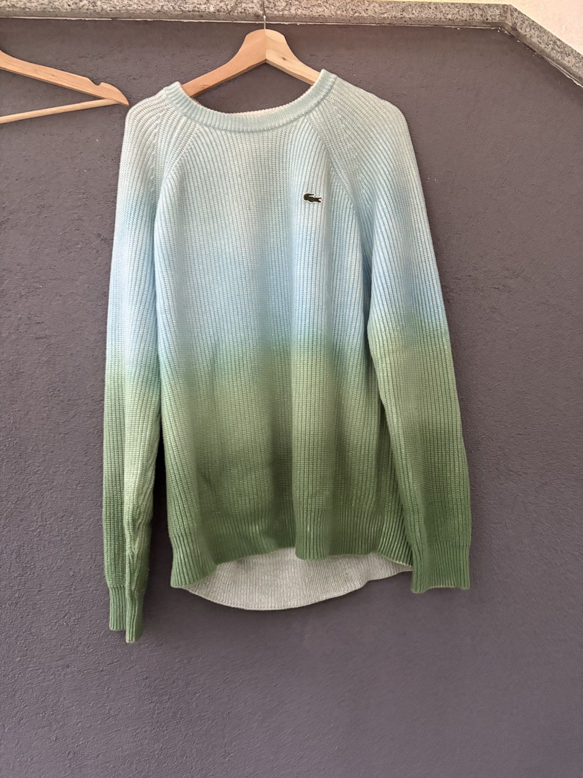 Lacoste Lacoste Knit Sweatshirt Size US L / EU 52-54 / 3 - 2 Thumbnail