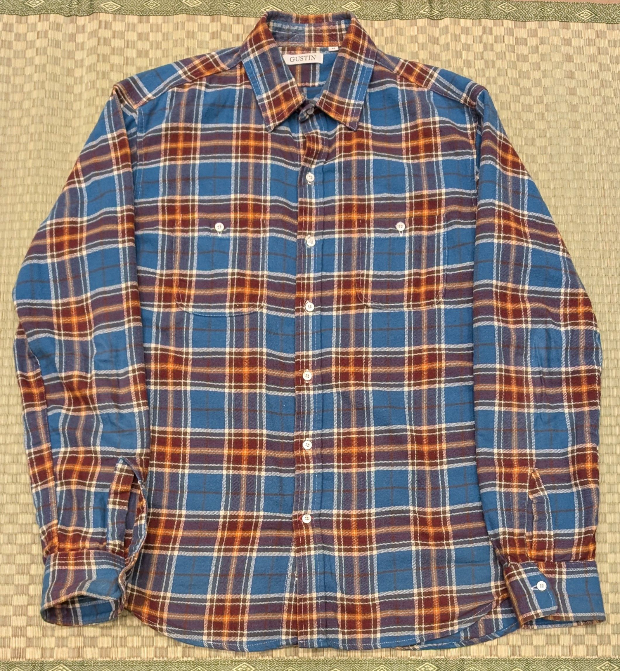 Gustin Gustin #540 Vintage Cotton Flannel Made in USA Size US M / EU 48-50 / 2 - 1 Thumbnail