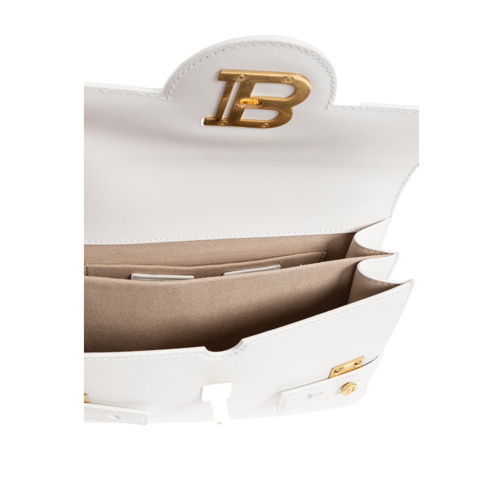 Balmain BALMAIN B-Buzz 24 White Shoulder Bag New & Authentic Size ONE SIZE - 5 Thumbnail