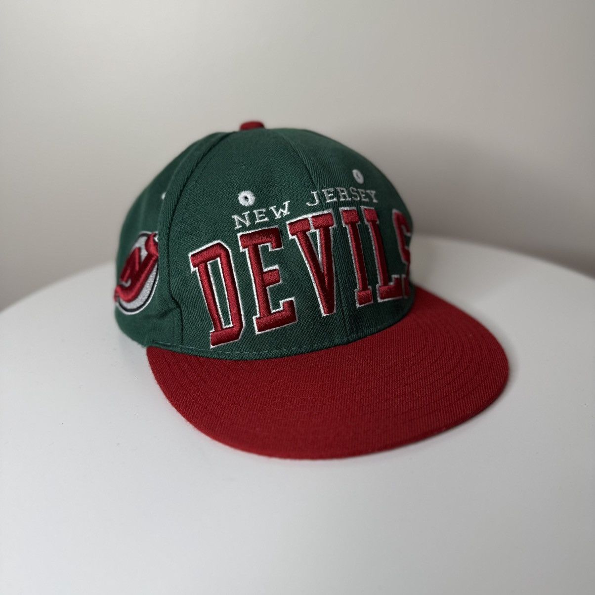 Vintage Vintage New Jersey Devils NHL Snapback Hat – Zephyr Z-Hat Size ONE SIZE - 1 Thumbnail