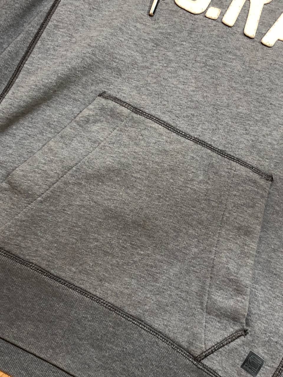 G-Star Big Logo Gray Hoodie Size M Y2K G-Star Raw Vintage Size US M / EU 48-50 / 2 - 9 Thumbnail