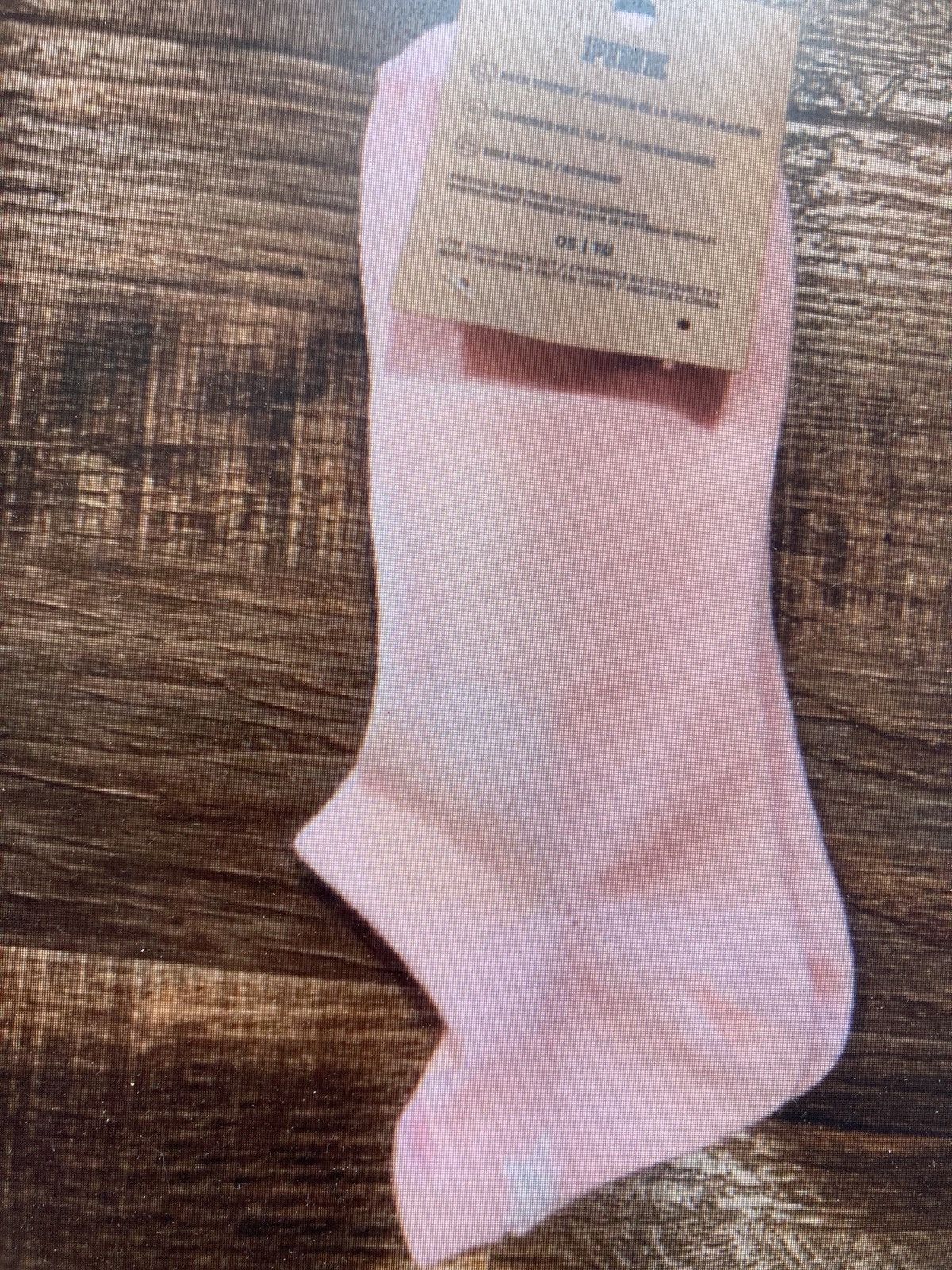 Other Women pink socks beautiful Size ONE SIZE - 1 Preview