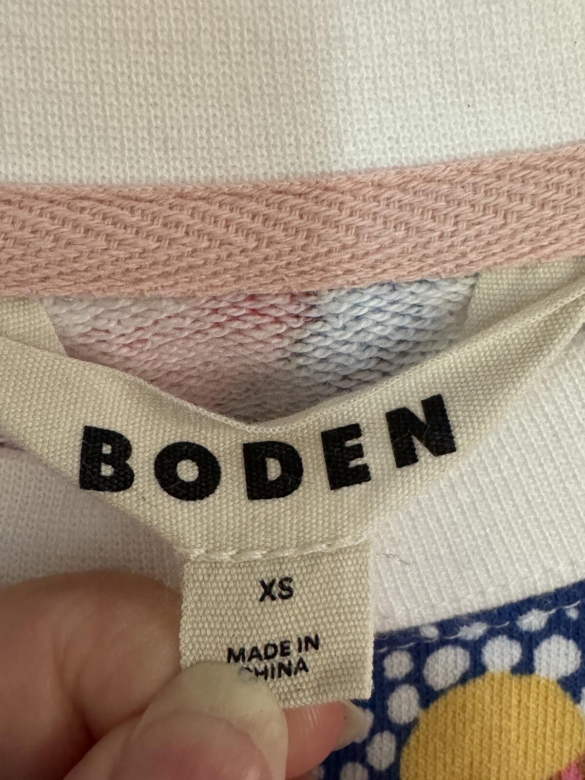 Boden Boden Emi Printed Sweatshirt XS Size XS / US 0-2 / IT 36-38 - 2 Thumbnail