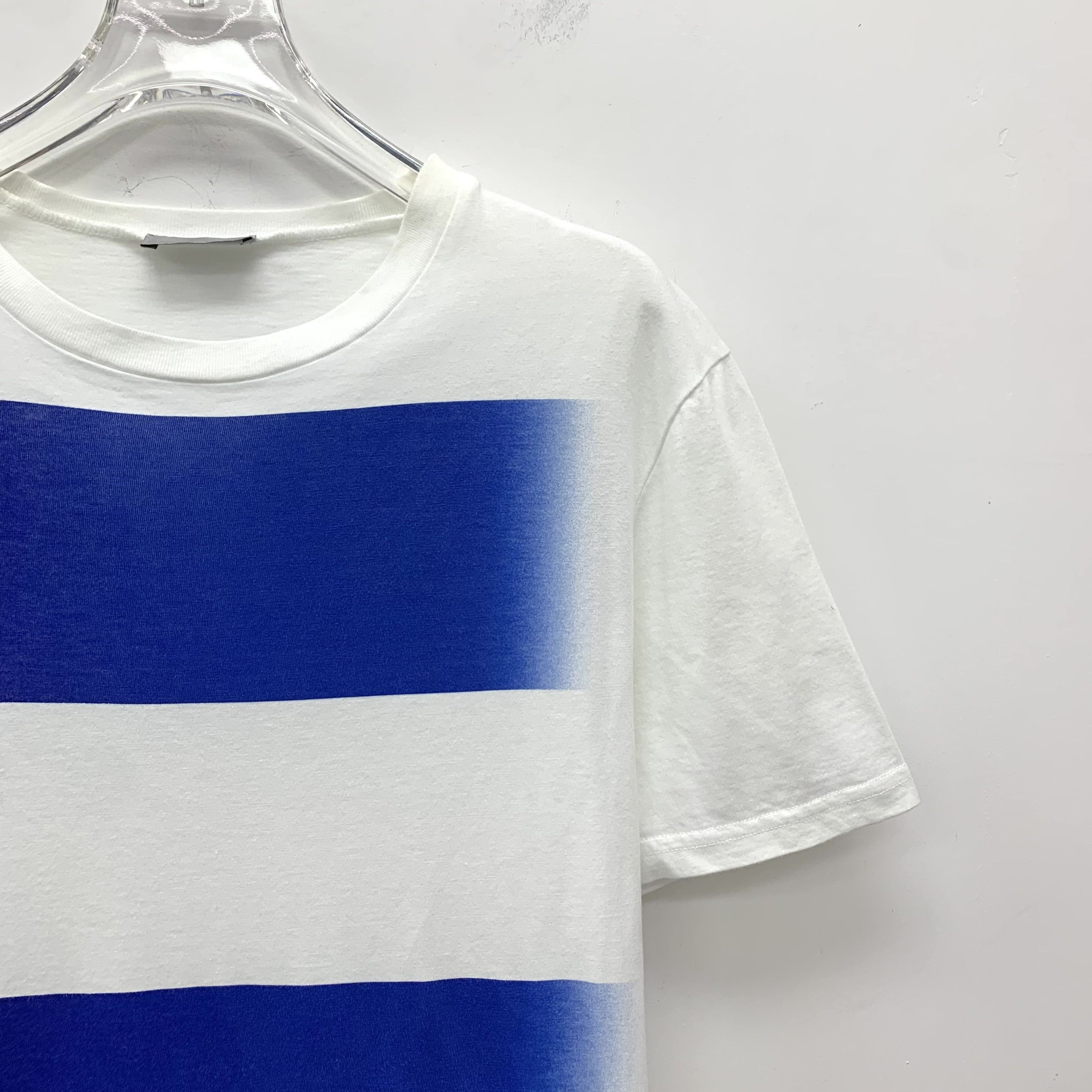 Dior Dior Colorblock Stripe Cotton Crewneck T-Shirt (Size S) Size S / US 4 / IT 40 - 7 Thumbnail