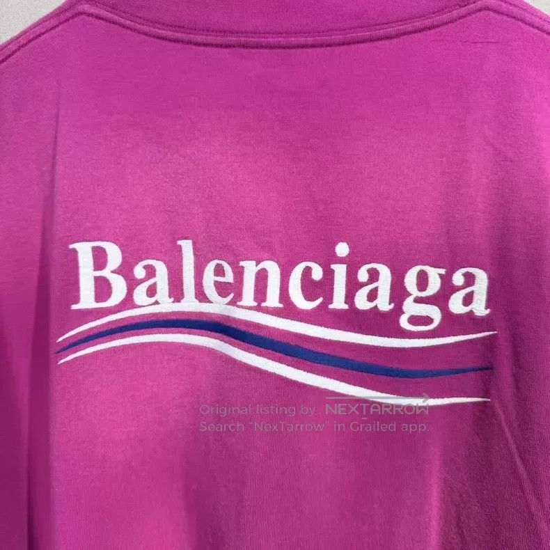 Balenciaga Balenciaga Tie-Dye Embroidered Coca-Cola Short Sleeve Size US S / EU 44-46 / 1 - 4 Thumbnail