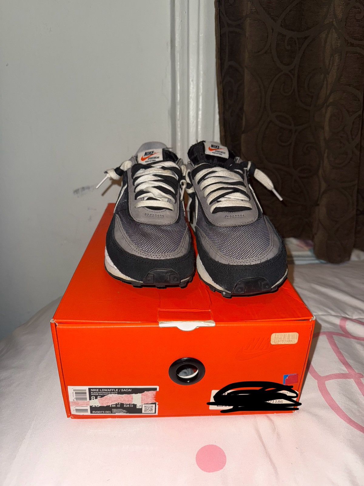 Nike × Sacai Nike LD Waffle Sacai Black Size US 8.5 / EU 41-42 - 1 Thumbnail