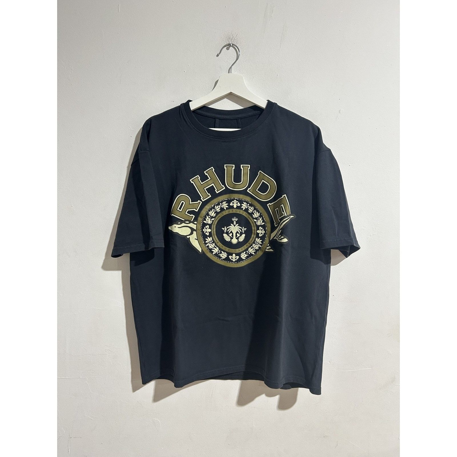 Rhude RHUDE BLACK CAVIAR TEE VINTAGE BLZCK SIZE LARGE NEW Size US L / EU 52-54 / 3 - 1 Thumbnail