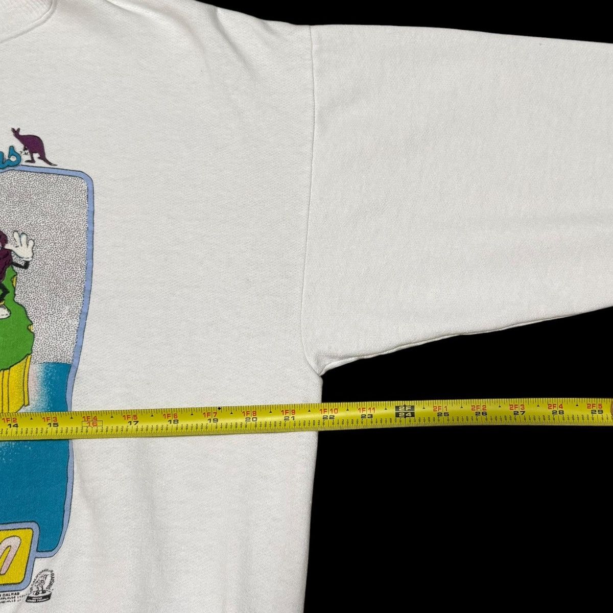 Vintage 80s The California Raisins Down Under Sweatshirt Mens S Boxy Size US S / EU 44-46 / 1 - 6 Thumbnail