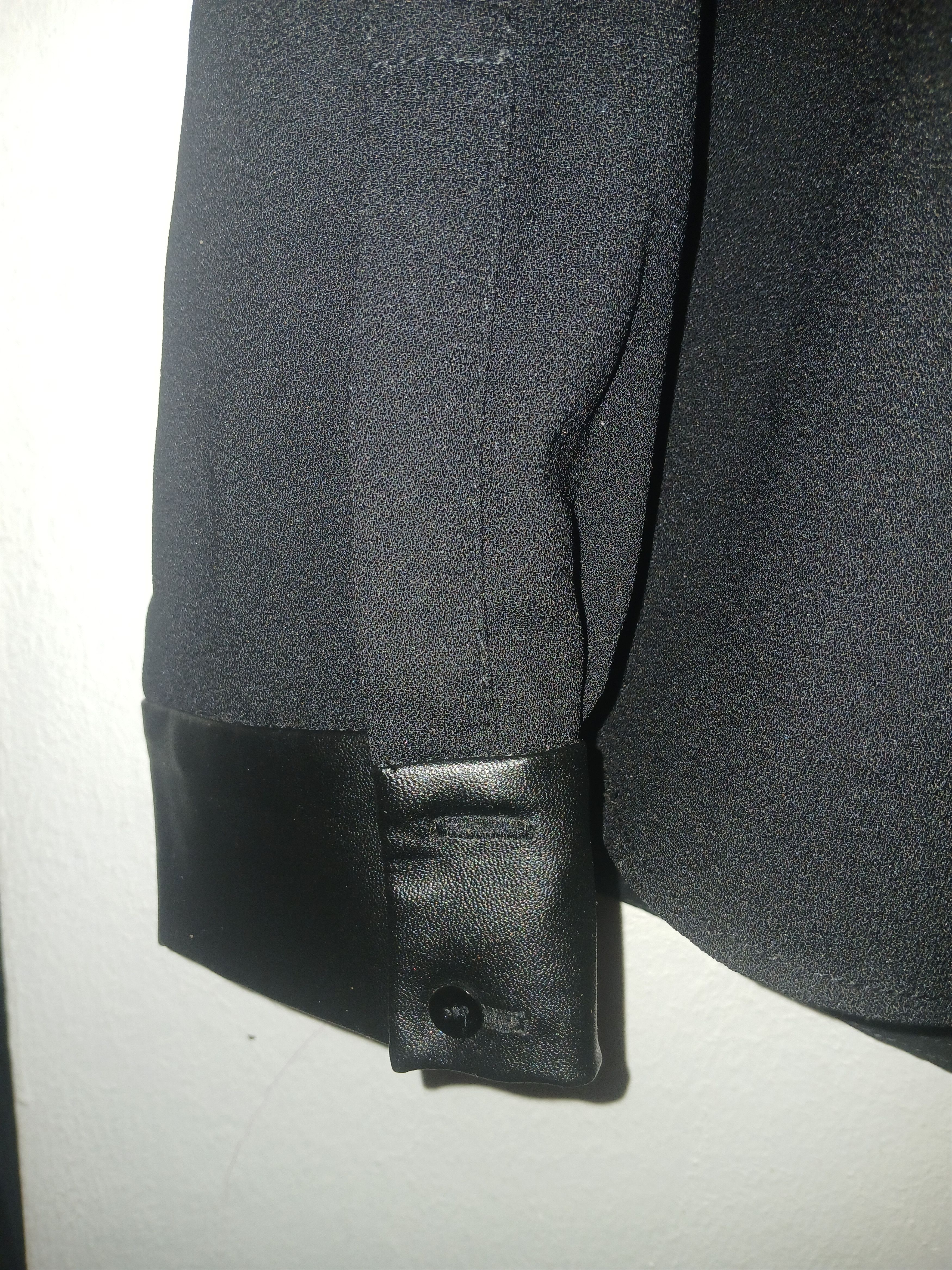 Zara Elegant Black Long-Sleeve Blouse Zara Size L / US 10 / IT 46 - 3 Thumbnail