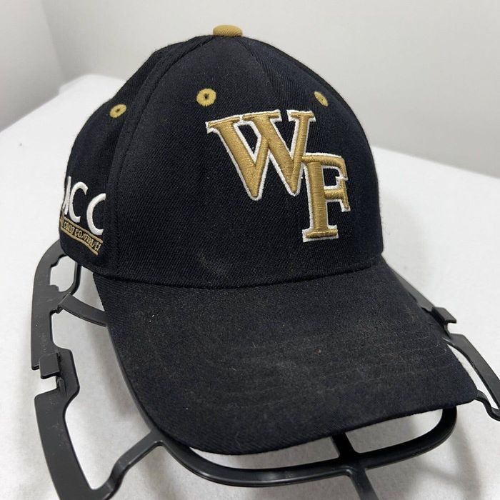 New Era Wake Forest Demon Deacons Hat Adjustable Strap Black | Grailed