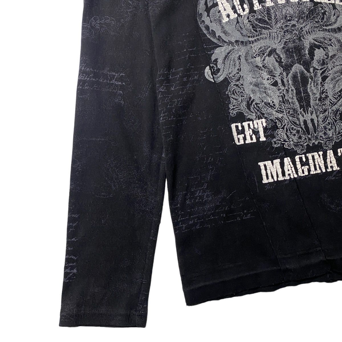 If Six Was Nine 2000's In The Attic Sick Tribal Poem Longsleeve Size US S / EU 44-46 / 1 - 7 Thumbnail