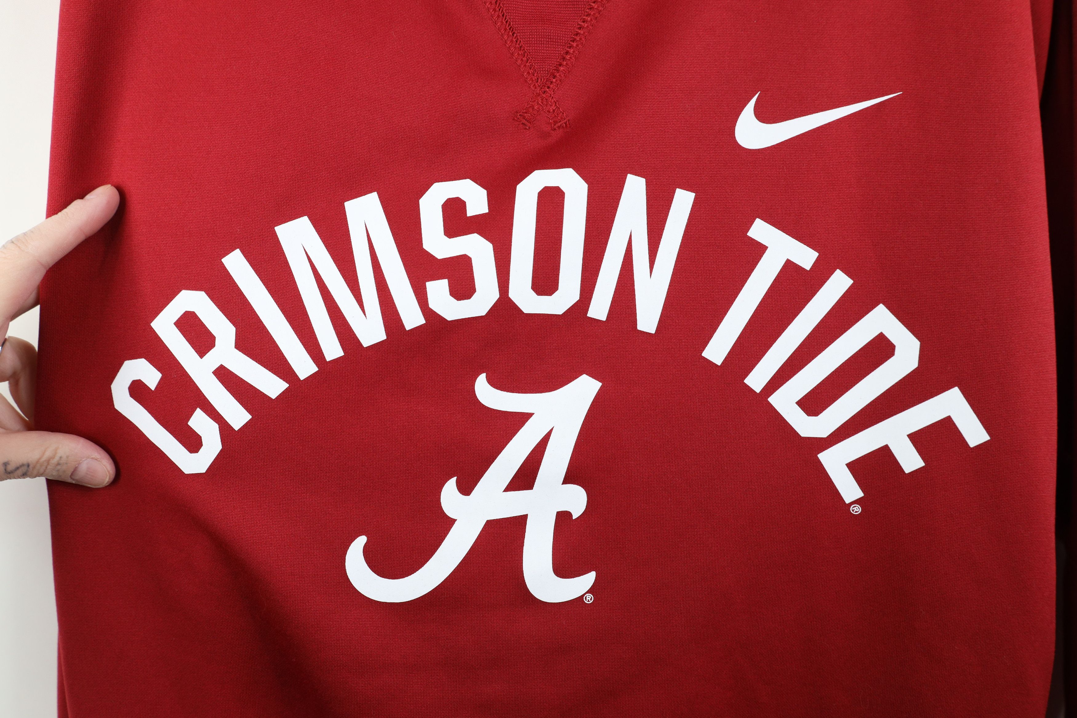 Nike Nike Therma Fit University of Alabama Crimson Sweatshirt Size US XL / EU 56 / 4 - 4 Thumbnail