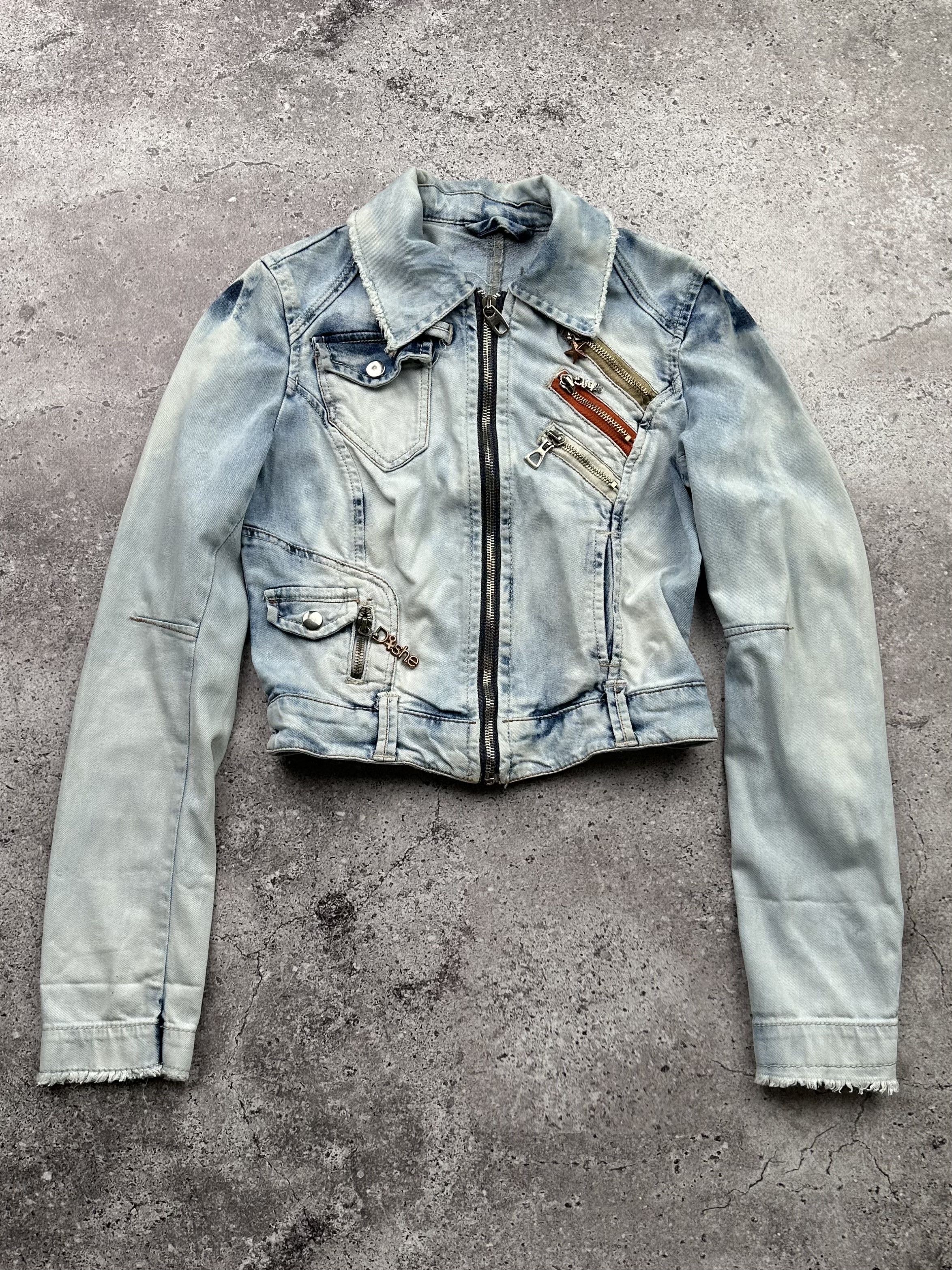 Archival Clothing Japanese Brand Vintage Hot ZANA DI Patch Work Denim Jacket Grailed