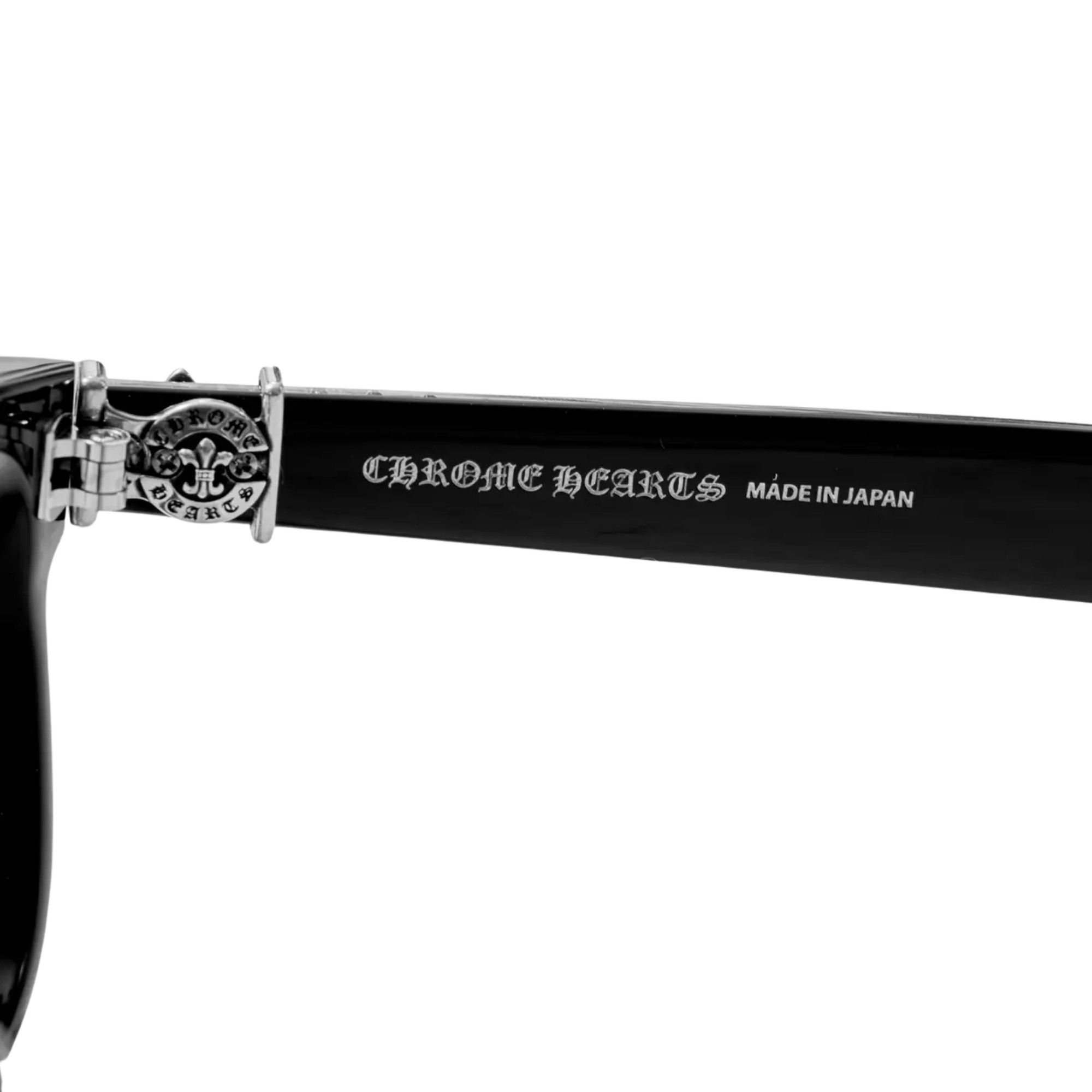 Chrome Hearts Chrome Hearts See You In Tea Black Glasses Size ONE SIZE - 4 Thumbnail