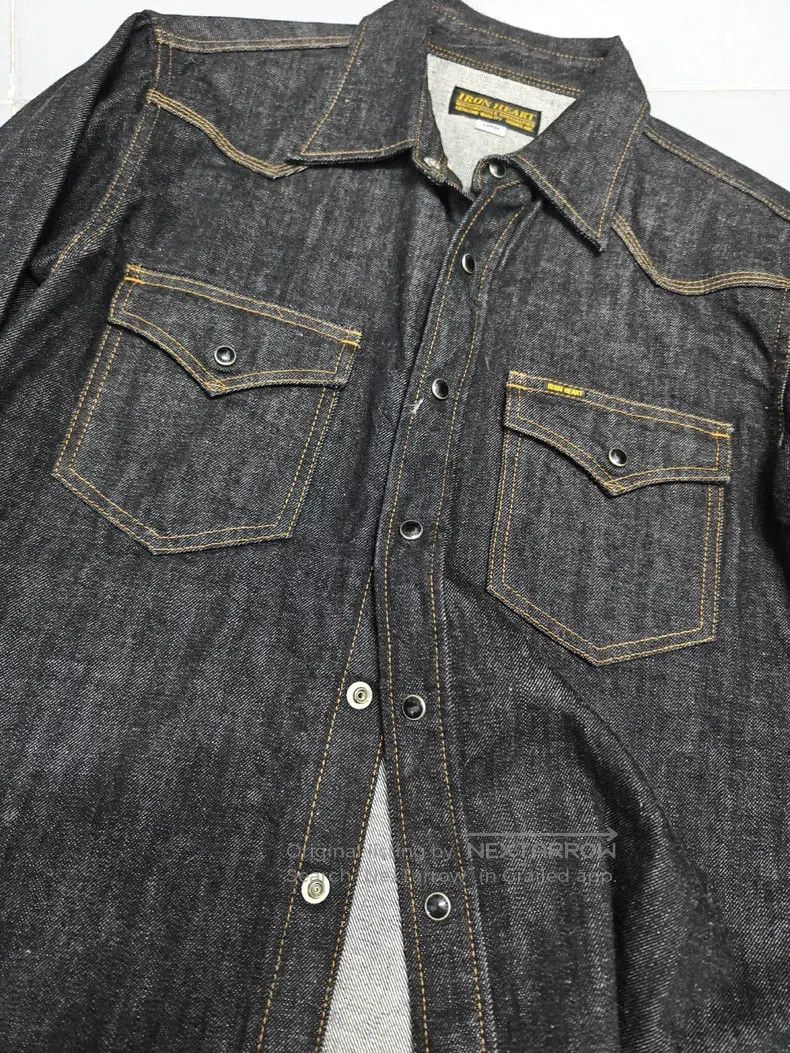 Iron Heart Iron Heart Iron-hearted denim shirt Size US 32 / EU 48 - 3 Thumbnail