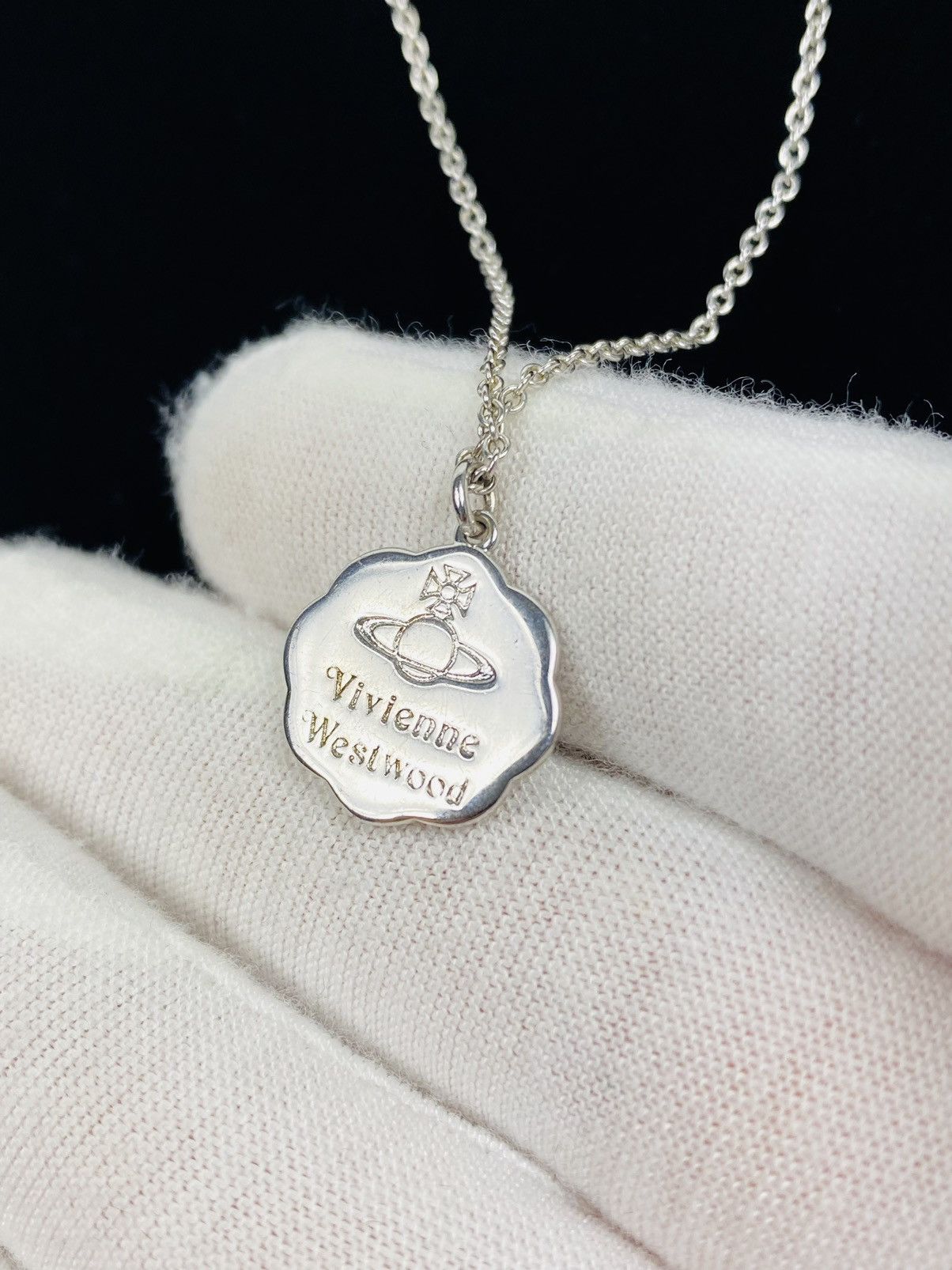 Vivienne Westwood Encrusted Evil Eye Necklace Size ONE SIZE - 3 Thumbnail