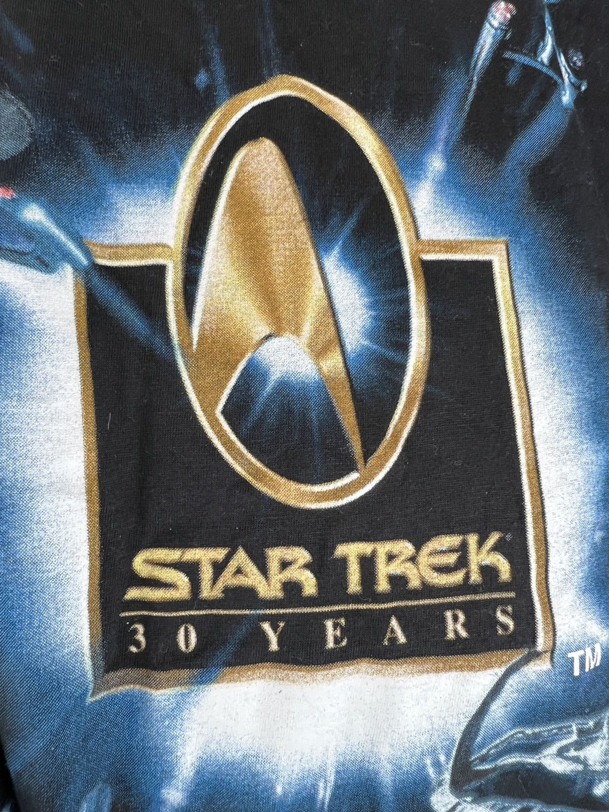Cartoon Network Vintage 1996 Star Trek Generation 30 years PAR PIC Licensed Size US XL / EU 56 / 4 - 6 Thumbnail