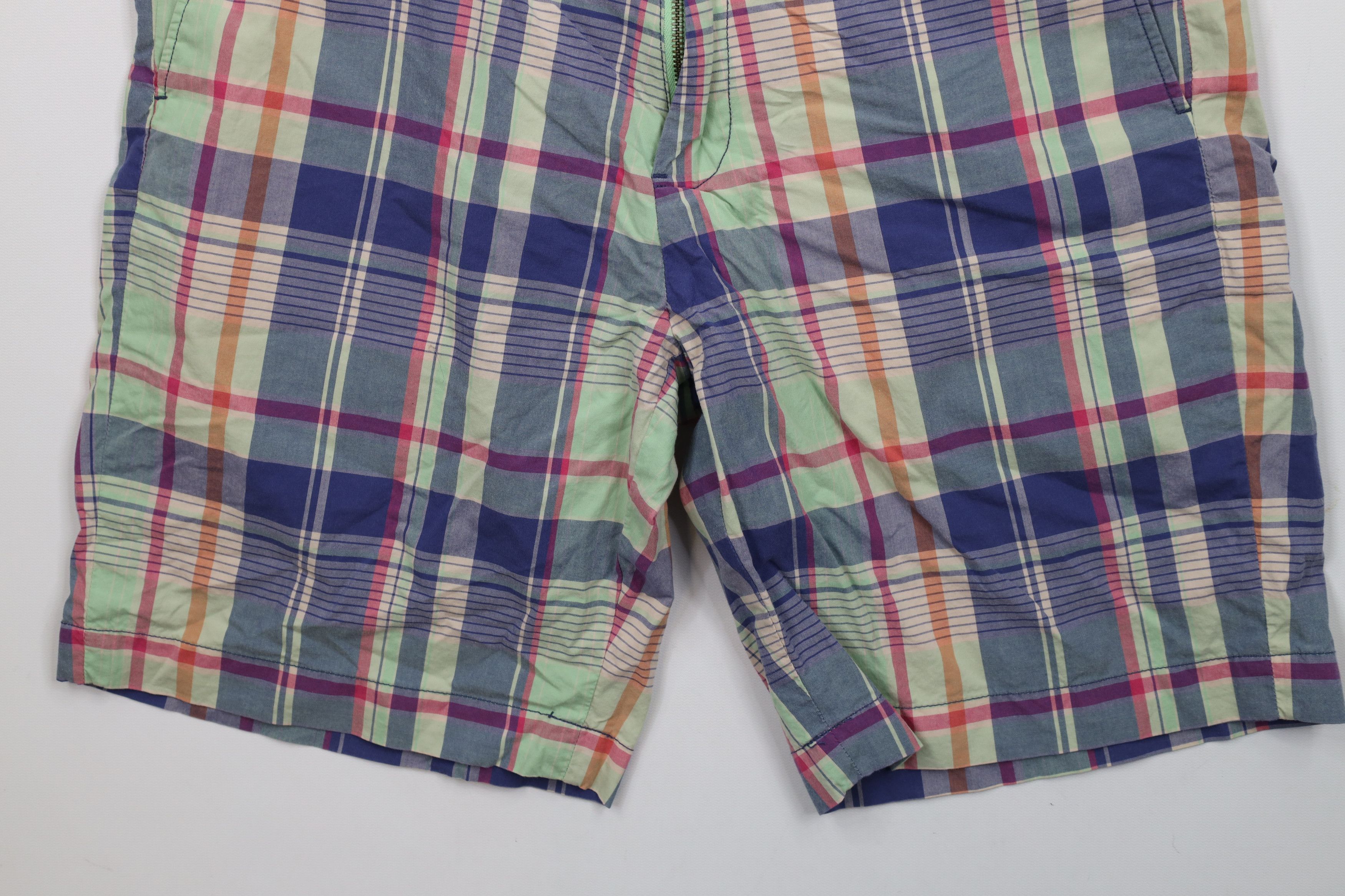 Ralph Lauren × Vintage Vintage 90s Polo Golf Ralph Lauren Rainbow Chino Shorts Size US 31 - 4 Thumbnail