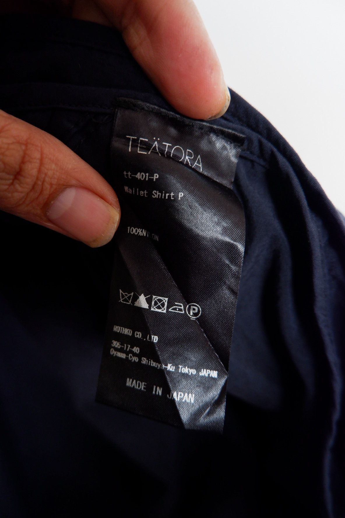 TEATORA TEATORA Packable Nylon Shirt Jacket Size US M / EU 48-50 / 2 - 9 Thumbnail