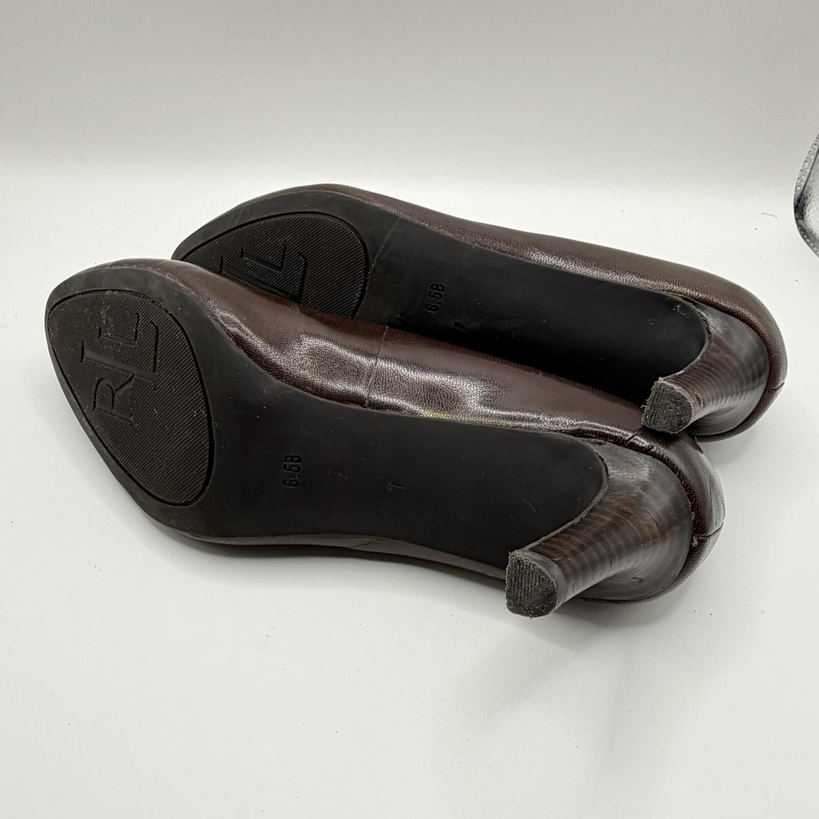Lauren Ralph Lauren Ralph Lauren Heels Women's 6.5 B Brown Lauren Size US 7.5 / IT 37.5 - 4 Thumbnail