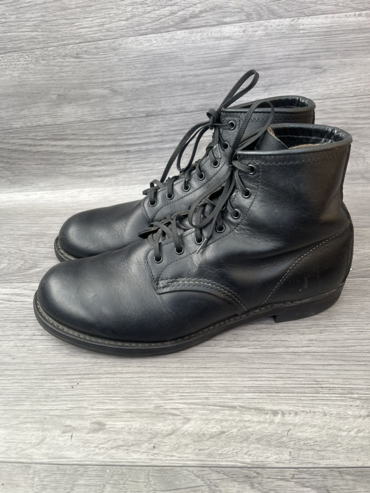 Red Wing Red wing blacksmith style 8014 biker leather boots Size US 10.5 / EU 43-44 - 4 Thumbnail