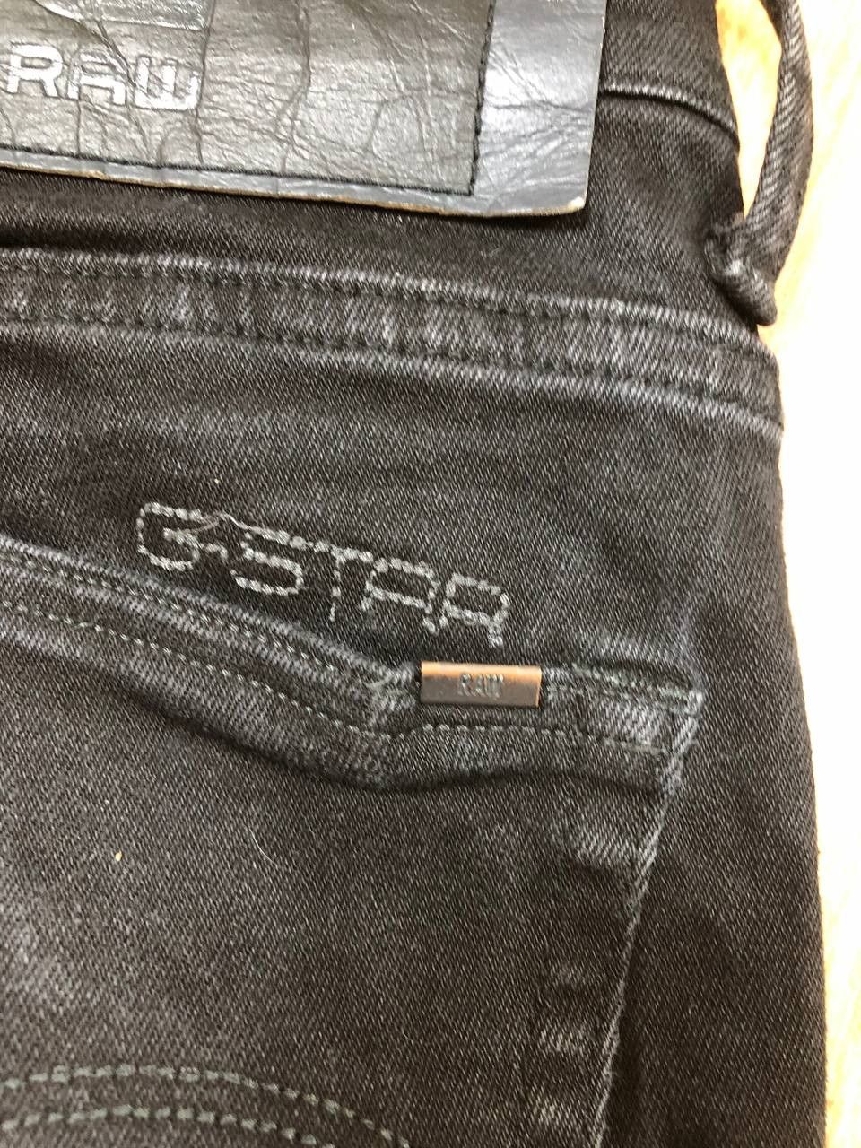 G-Star × Japanese Brand Crazy Crash Dirty Baggy Faded Jean Japan Avant Garde Style Size US 34 / EU 50 - 15 Thumbnail