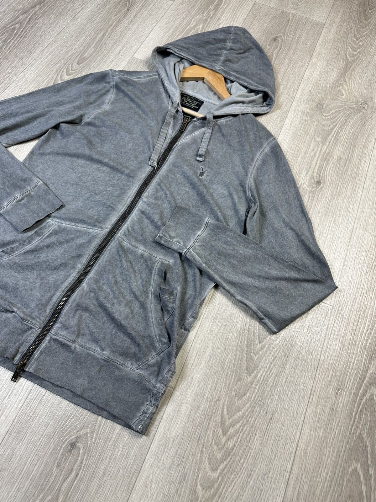 Allsaints × Vintage Vintage Allsaints Zip Hoodie 90s Size US S / EU 44-46 / 1 - 4 Thumbnail