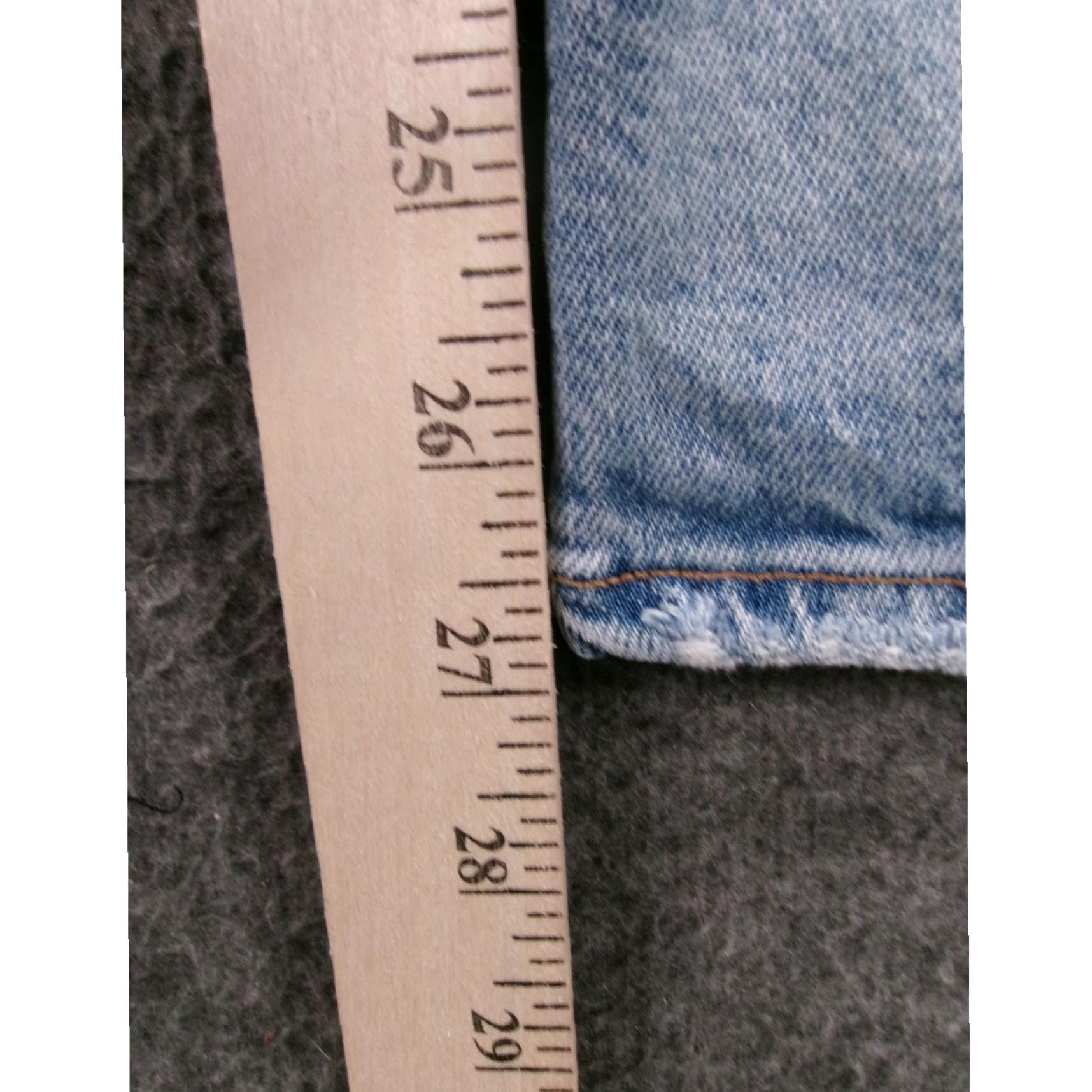 Citizens Of Humanity VINTAGE Citizens of Humanity Jeans Women 25 Light Blue Harlow Slim Distressed 90s Grunge Ankle Mens? Wait. Size 42" / US 20 - 6 Thumbnail
