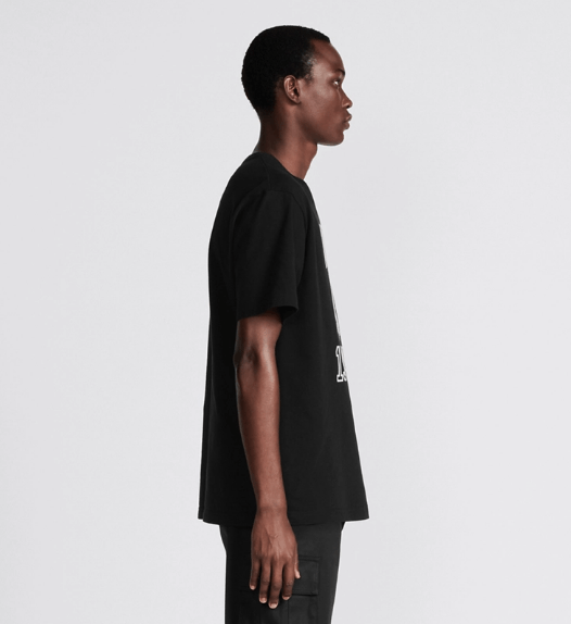 Dior o1w1db10525 483J63 Relaxed-Fit Bobby T-Shirt in Black Size US L / EU 52-54 / 3 - 5 Thumbnail