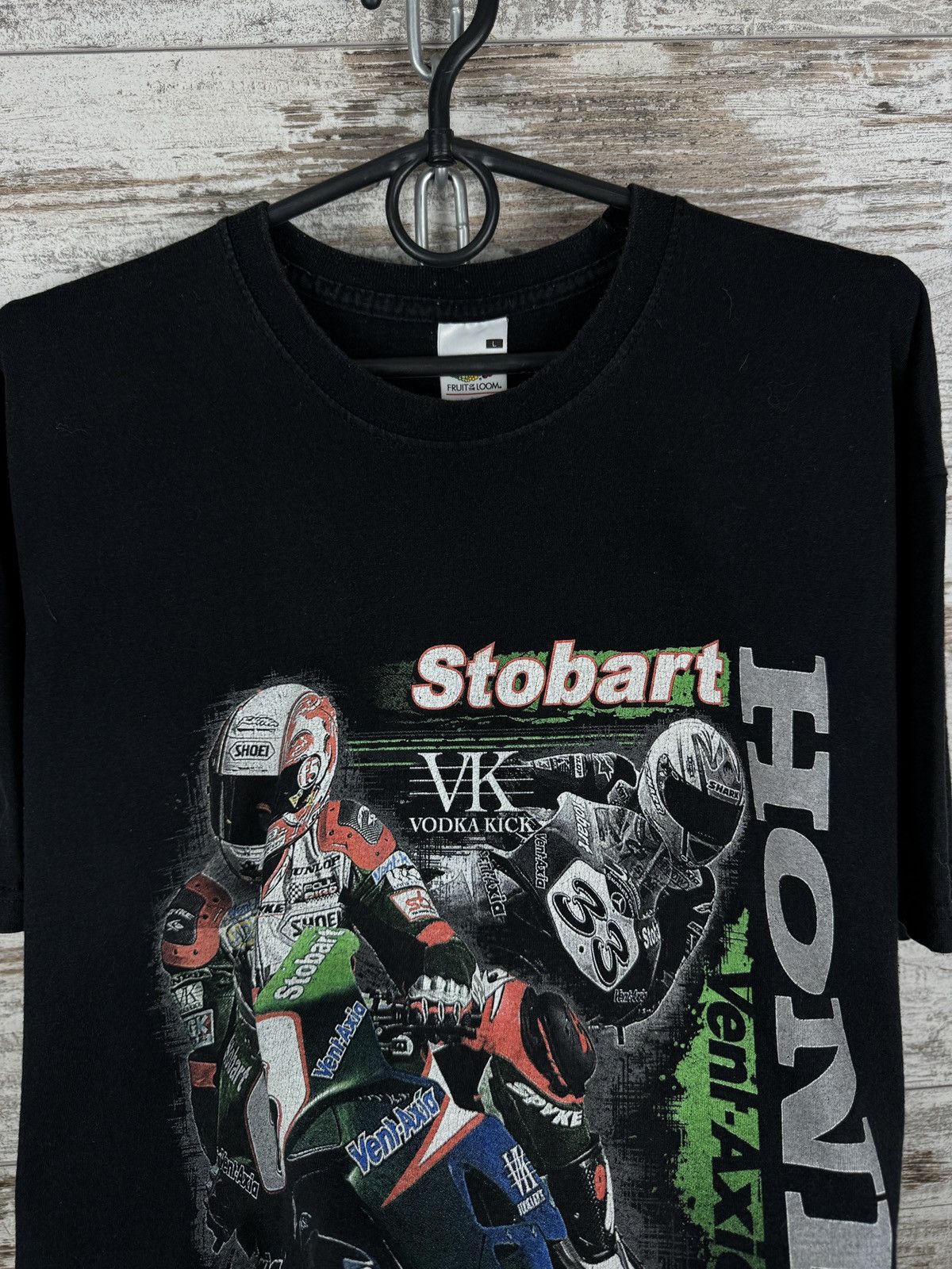 Honda Mens Vintage Honda Racing T-shirt tee y2k rare tee stobart Size US L / EU 52-54 / 3 - 3 Thumbnail