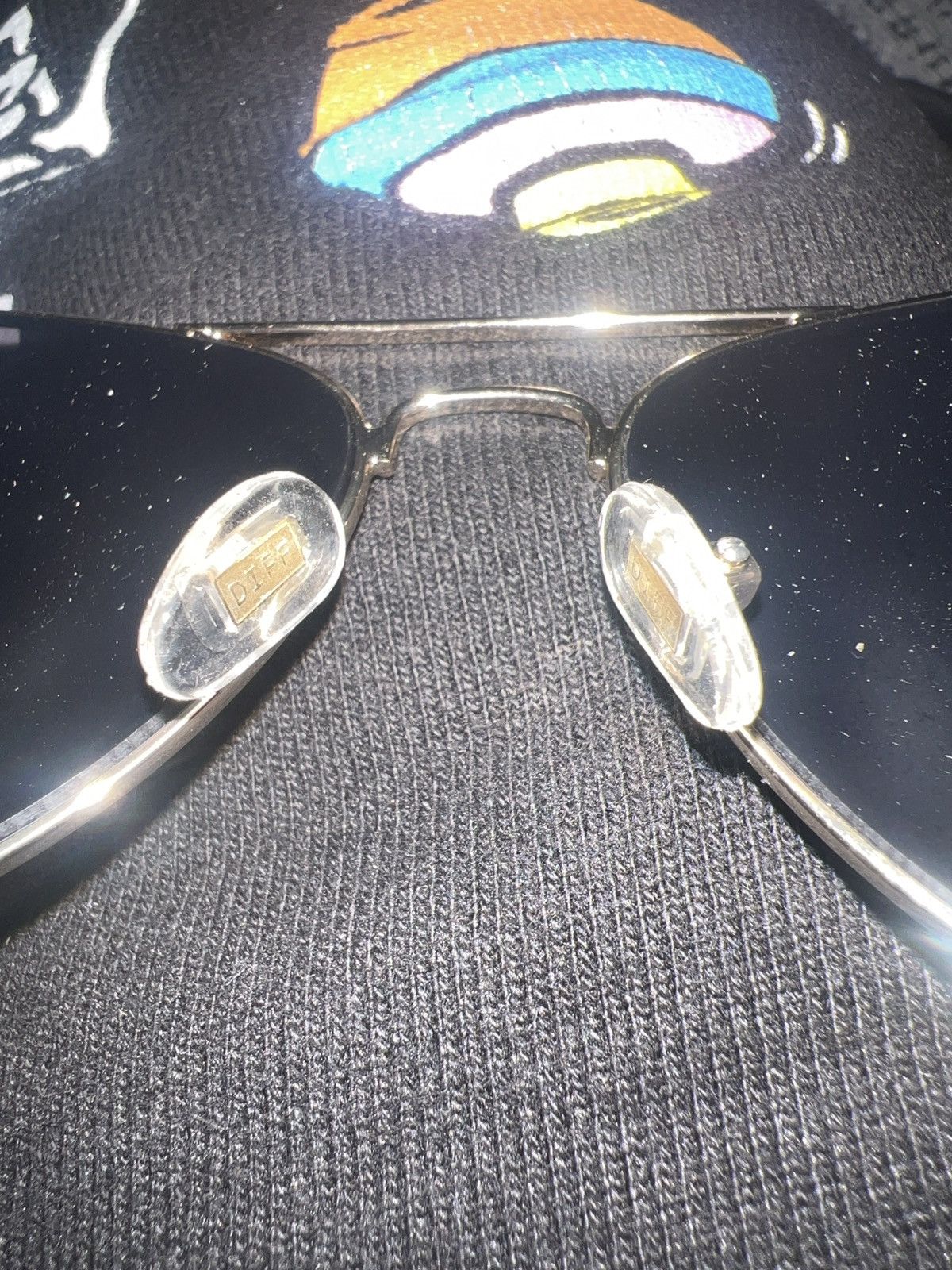 Hypebeast DIFF Eyewear Cruz Aviator Sunglasses Size ONE SIZE - 4 Thumbnail
