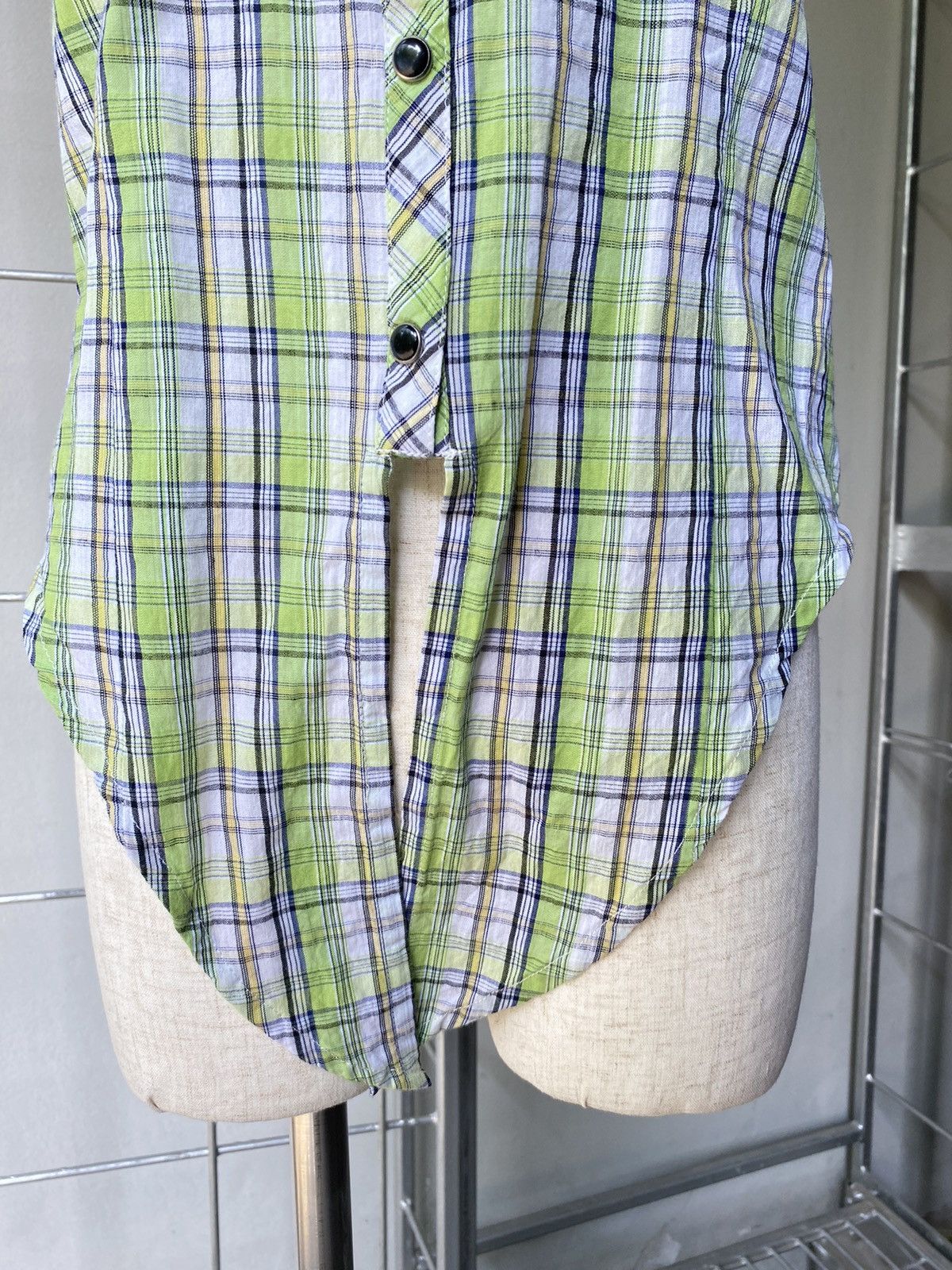 LIZ LISA LIZ LISA doll Green Short-sleeve Shirt with Tie Hem Size M / US 6-8 / IT 42-44 - 6 Thumbnail