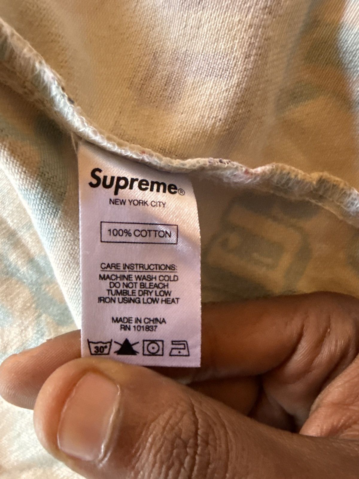 Hysteric Glamour × Supreme Supreme x Hysteric Glamour FW17 Text Work Jacket Multicolor Size US S / EU 44-46 / 1 - 3 Thumbnail