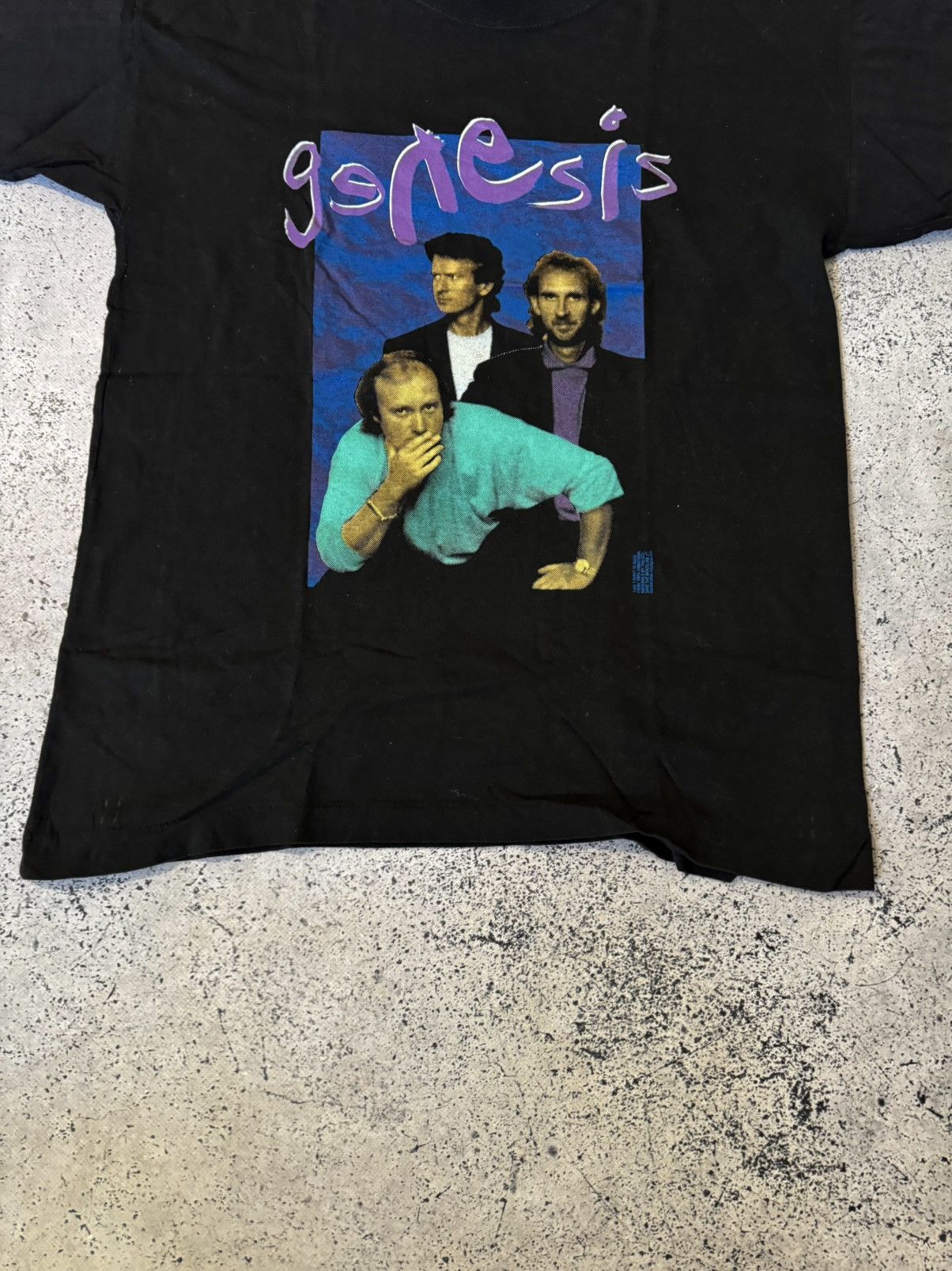 Other Band Tees * Vintage Vintage 90s band Genesis T-shirt SIZE XL Size US XL / EU 56 / 4 - 3 Thumbnail