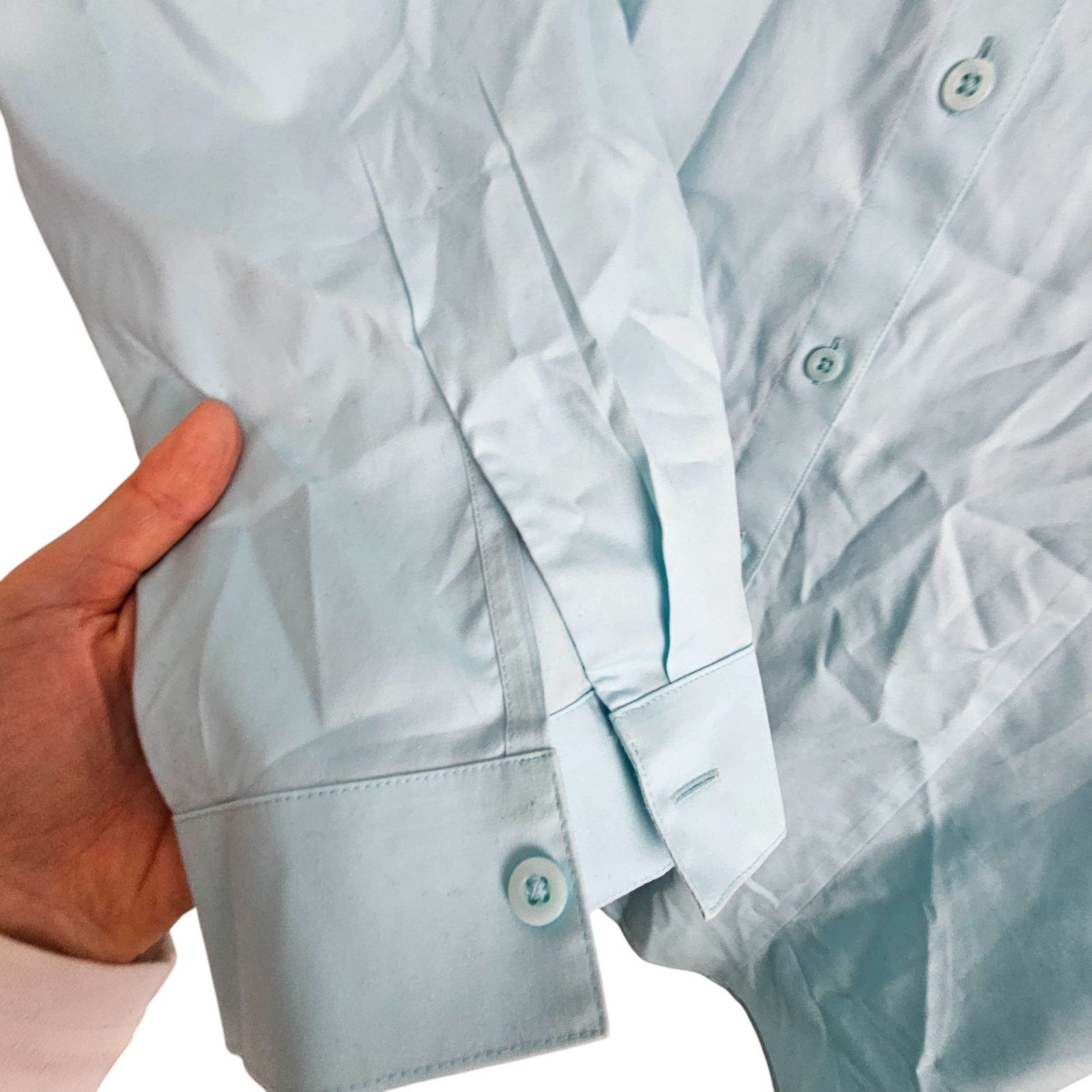 Chicos Chicos Women Lenae Effortless Cotton Shirt XL Coastal Gandma Size XL / US 12-14 / IT 48-50 - 4 Thumbnail