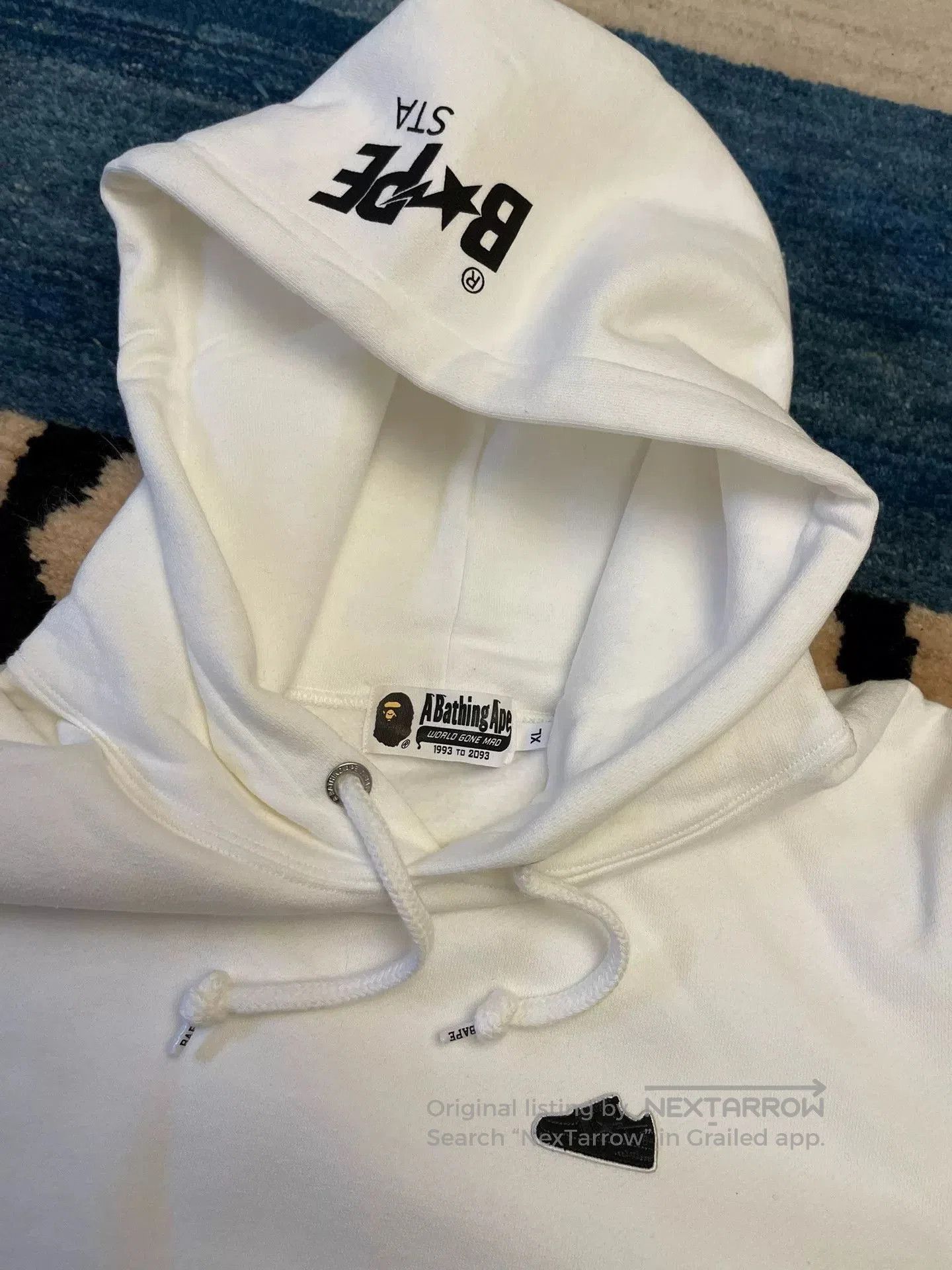 Bape Bape Flying Shoe Embroidery Hoodie. Size US XL / EU 56 / 4 - 3 Thumbnail