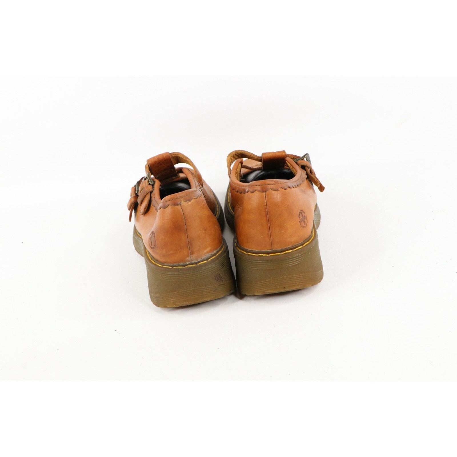 Dr. Martens × Vintage Vintage Dr Martens Distressed Floral Chunky Leather Shoes Size US 9 / IT 39 - 5 Thumbnail