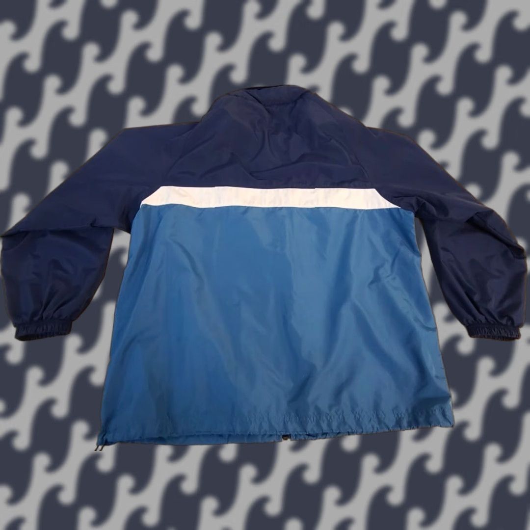 Tek Gear Tek Gear 男性 L Blue Jacket Lightweight Windbreaker Casual Regular Zip Polyester Lining Drawstring Jacket Size US L / EU 52-54 / 3 - 1 Thumbnail