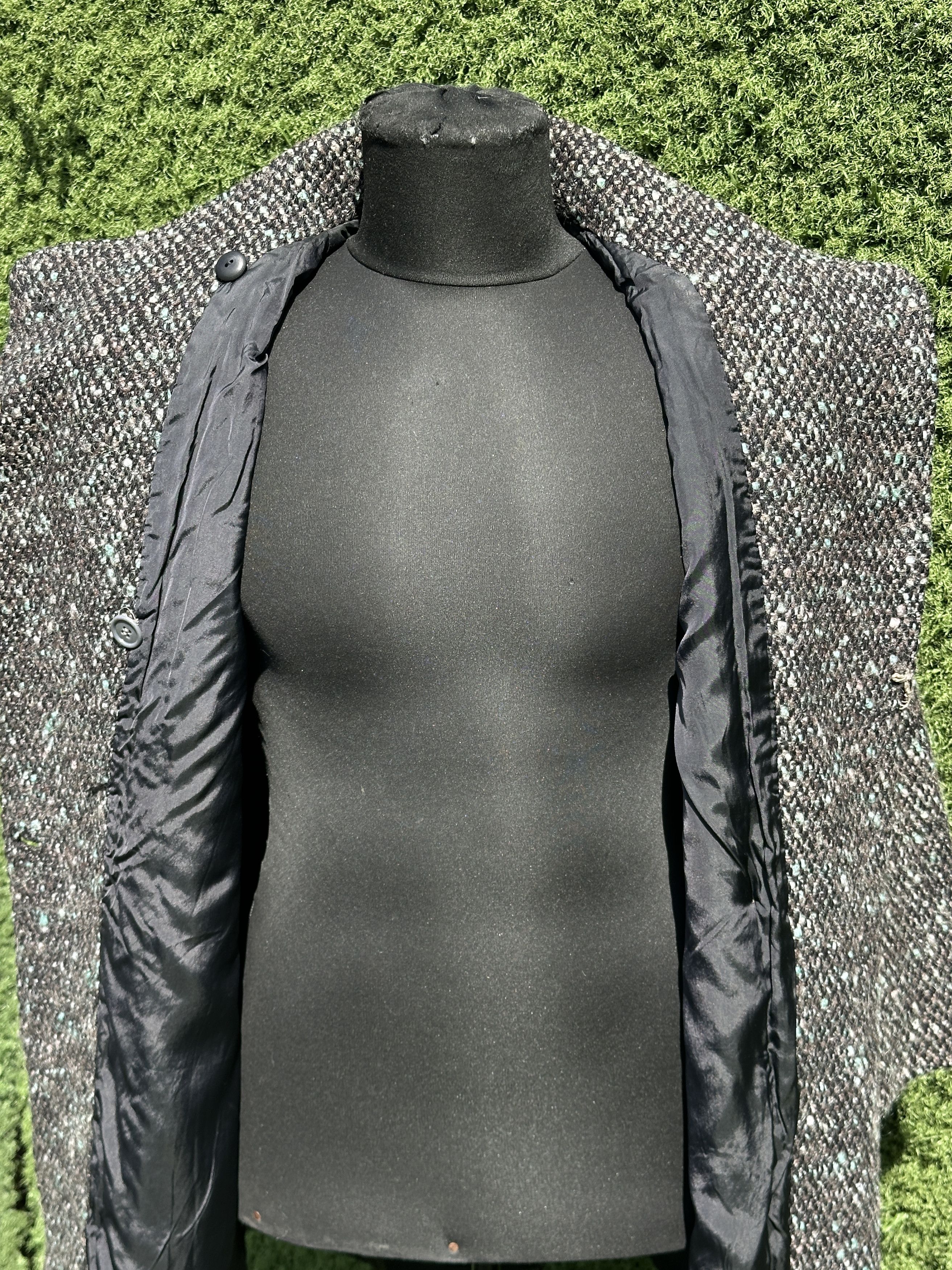 Herno Herno Alpaca Mohair Coat Asymmetric Funnel Neck One Size S M Size M / US 6-8 / IT 42-44 - 9 Thumbnail