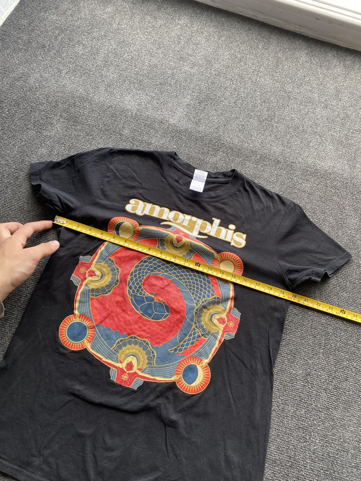 Band Tees 🔥Amorphis Under The Red Cloud black band tee Size US M / EU 48-50 / 2 - 6 Thumbnail