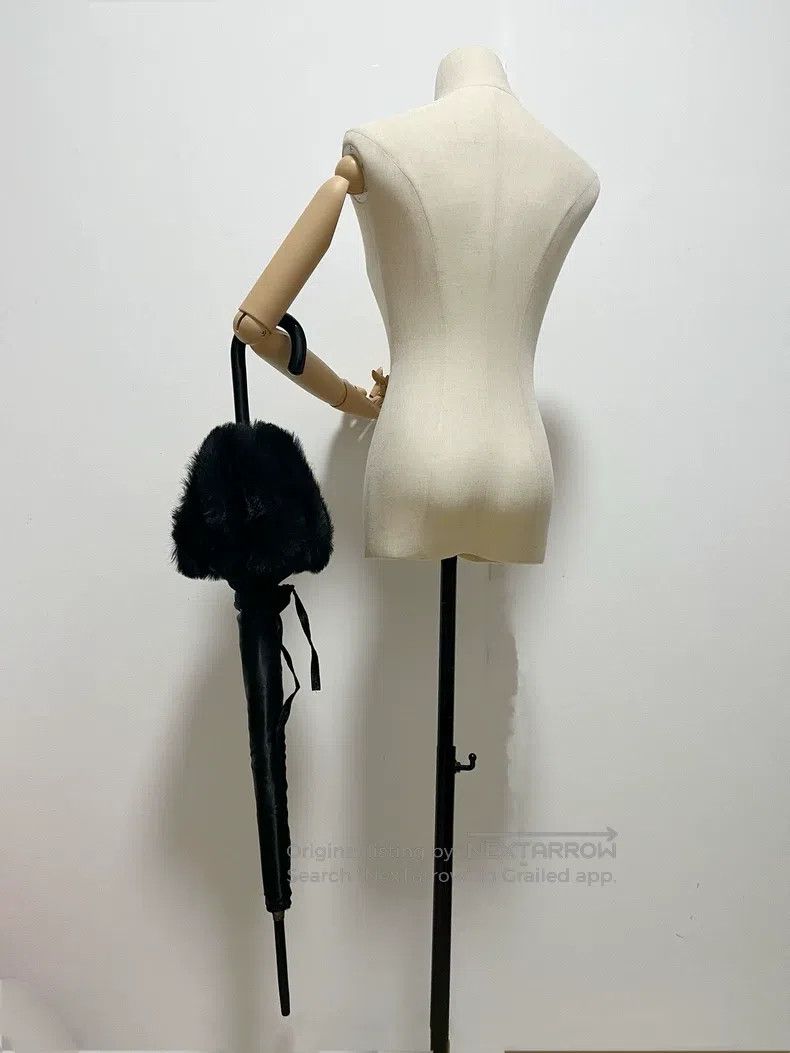 Jean Paul Gaultier Jean Paul Gaultier Furry umbrella Size ONE SIZE - 4 Thumbnail