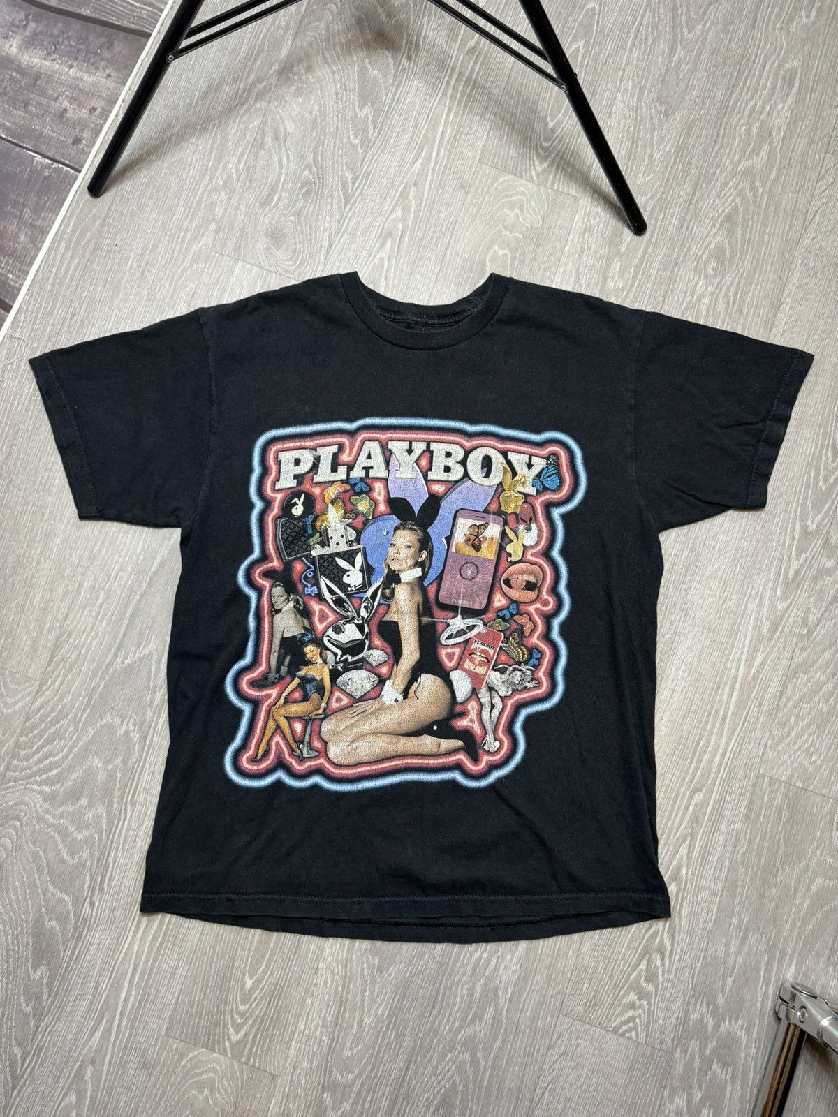 Vintage Playboy Logo Kylie Jenner Kendall Jenner Official Merch Tee ...