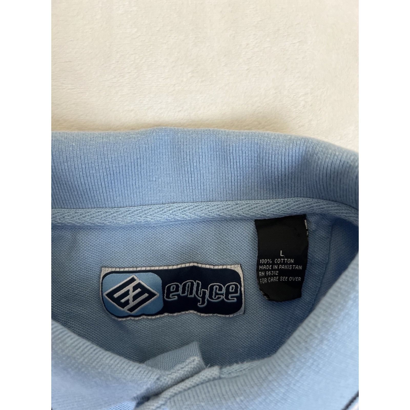 Enyce Vintage Enyce Polo Shirt Size Large Blue Y2K Hip Hop Size US L / EU 52-54 / 3 - 6 Thumbnail