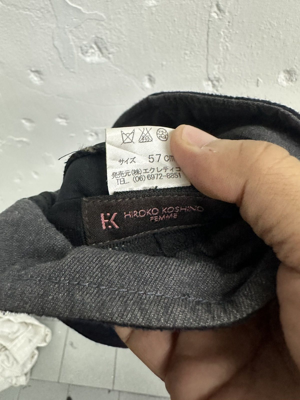 Hiroko Koshino Homme VTG Hiroko Koshino Femme Bucket Hat Size ONE SIZE - 6 Thumbnail