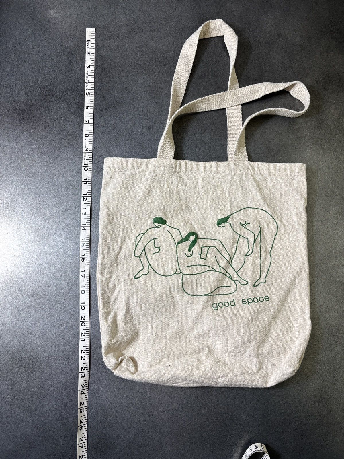 Other Good Space Tote Bag Screen Print Canvas Shoulder Bag NYT Size ONE SIZE - 4 Thumbnail