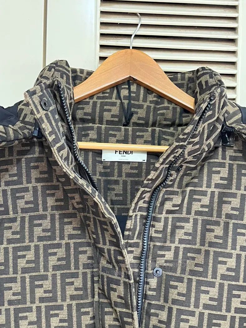 Fendi Fendi Black and Yellow Color FF Full Print Knit Sweater Size XXS / US 00 / IT 34 - 3 Thumbnail